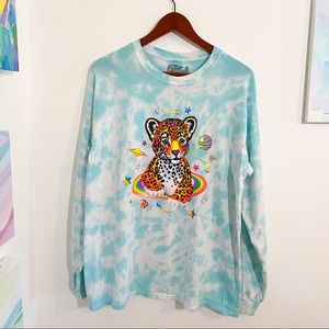 EUC Lisa Frank Leopard Juniors Long Sleeve Shirt